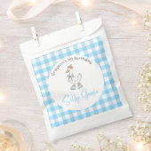 Gekke Goose Blue Verjaardag Bedankzakje (Geknipt)