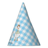 Gekke Goose Blue Verjaardag Feesthoedjes (Rechts)