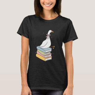Gekke Goose Book Club Leuke leestijd T-shirt