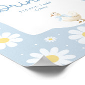 Gekke Goose Boy Baby shower Drink Poster (Hoek)