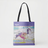 Gekke Goose Canvas tas (Voorkant)