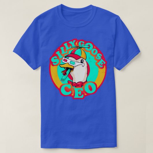 Gekke Goose CEO T-shirt (Design voorkant)