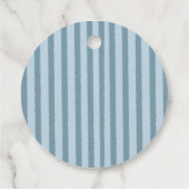 Gekke Goose Daisy Boy 1e Verjaardagsfeest Bedankjes Labels (Achterkant)