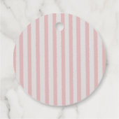 Gekke Goose Daisy Girl 1e verjaardagsfeestje Bedankjes Labels (Achterkant)