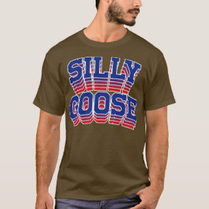 Gekke Goose Distress Text T-shirt