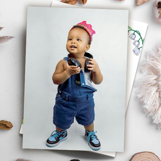 Gekke Goose Eerste Verjaardagsfeestuitnodigingen Kaart