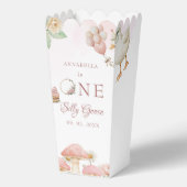 Gekke Goose Flower Garden Mushroom 1e verjaardag Bedankdoosjes (Voorkant)