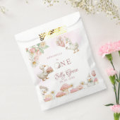 Gekke Goose Flower Garden Mushroom 1e verjaardag Bedankzakje (Gezegeld)