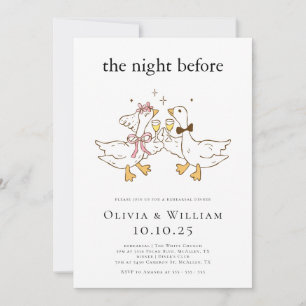 Gekke Goose Funny repetitie diner Kaart