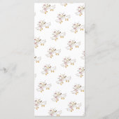 Gekke Goose Funny Wedding Menu (Achterkant)