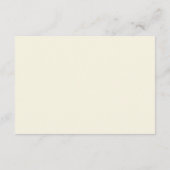 Gekke Goose Gingham Duck baby showe Enclosure Kaar Informatiekaartje (Achterkant)