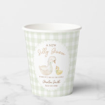 Gekke Goose Gingham Duck baby shower
