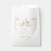 Gekke Goose Girl Baby shower Bedankzakje (Voorkant)