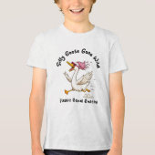 Gekke Goose Gone Wild Kinder T-Shirt – Grappige Ca (Voorkant)