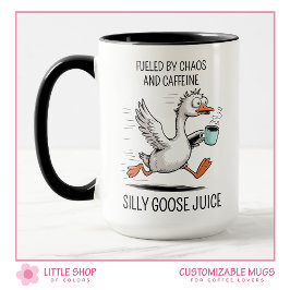 Gekke Goose Juice Funny Personalized Mok