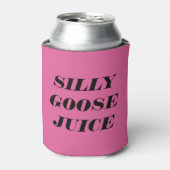 Gekke Goose Juice Pink Can Holder Cooler Funny (Blikje Voorkant)