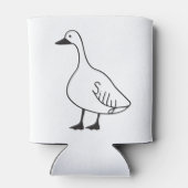 Gekke Goose Koelbox Holder voor een leuk cadeau Blikjeskoeler (Achterkant)
