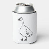 Gekke Goose Koelbox Holder voor een leuk cadeau Blikjeskoeler (Blikje Achterkant)