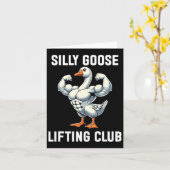 Gekke Goose Lifting Club Kaart (Gele Bloem)
