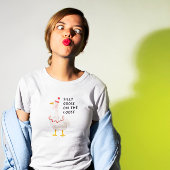 Gekke Goose Op De Losse T-shirt