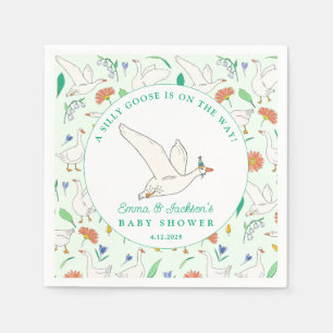 Gekke Goose Party Baby shower Servet