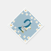 Gekke Goose Party servet (Hoek)