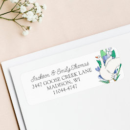 Gekke Goose Retour Adreslabels Etiket