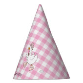 Gekke Goose Roze Verjaardag Feesthoedjes (Rechts)