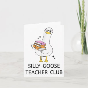 Gekke Goose Teacher Club, terug naar school Kaart