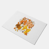 Gekke Goose Thanksgiving Coquette Turkije Deurmat (Schuin)