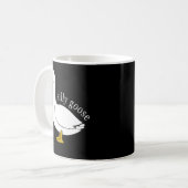 Gekke Goose Ugly Xmas Funny Goose Trendy Clot Koffiemok (Voorkant links)