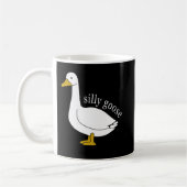 Gekke Goose Ugly Xmas Funny Goose Trendy Clot Koffiemok (Links)