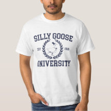 Gekke Goose University Creweck T-Shirt
