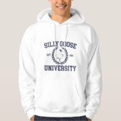 Gekke Goose University Pullover Hoodie (Voorkant)