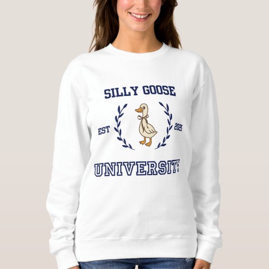 Gekke Goose University Sweatshirt (Voorkant)