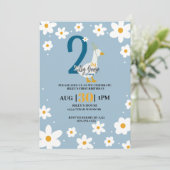 Gekke Goose Verjaardag Kaart (Staand voorkant)