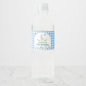 Gekke Goose Verjaardag Party Water Bottle Label Waterfles Etiket (Voorkant)