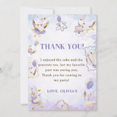 Gekke Goose verjaardagsfeest bedankkaart Kaart (Voorkant)