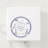 Gekke Goose verjaardagsfeestje Bedankjes Labels (In situ)