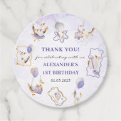 Gekke Goose verjaardagsfeestje Bedankjes Labels (Voorkant)