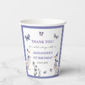 Gekke Goose verjaardagsfeestje Papieren Bekers (Achterkant)