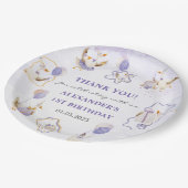 Gekke Goose verjaardagsfeestje Papieren Bordje (Gekanteld)