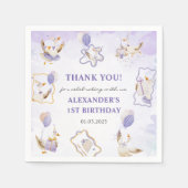 Gekke Goose verjaardagsfeestje Servet (Voorkant)