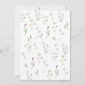 Gekke Goose Vinatge Bow Boy Baby shower Kaart (Achterkant)