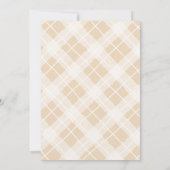 Gekke Goose Whimsical Baby shower Kaart (Achterkant)