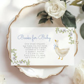 Gekke Goose wildflower Boeken voor baby ticket Informatiekaartje