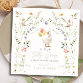 Gekke Goose Wildflower Floral Baby shower Servet