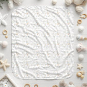 Gekke Goose Wildflower Gingham Boy Baby shower Sherpa Deken