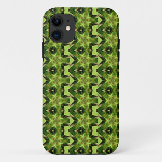 gekke groene abstracte hoesje (Achterkant)