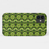 gekke groene abstracte hoesje (Achterkant (horizontaal))